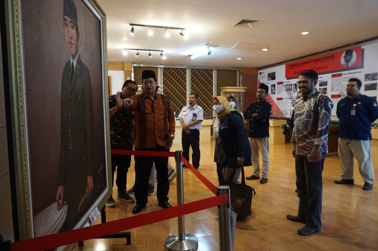 KPU Jatim Tinjau Langsung Usulan Lokasi Rumah Pintar Pemilu Nasional Bung Karno di Kota Blitar
