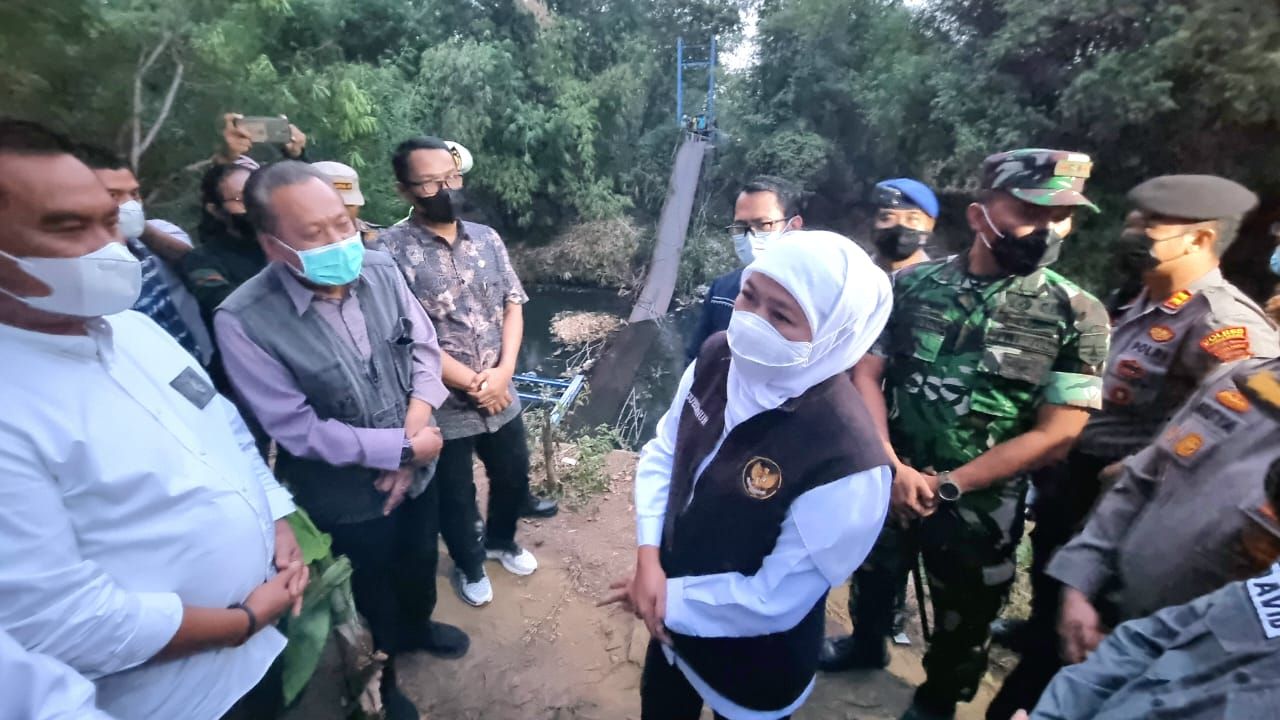 Gubernur Instruksikan Segera Bangun Jembatan Gantung Lewat Dana BTT Provinsi