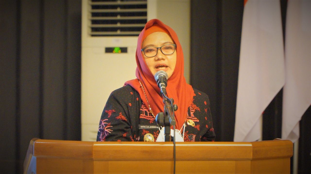 Wakil Bupati Gresik Aminatun Habibah