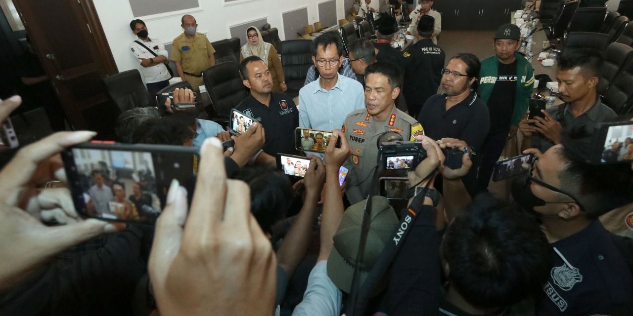 Kapolrestabes Surabaya,Kombes Pol Akhmad Yusep Gunawan,Rabu (28/9/22).