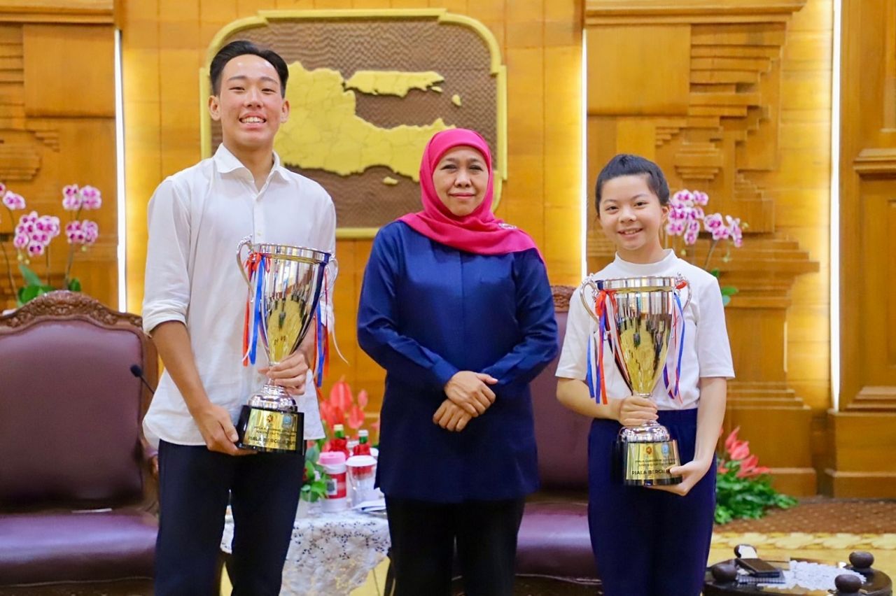 Pegolf Cilik Jatim Juarai Open Golf Tournament Junior and Amateur Piala Gubernur Jawa Timur Seri II