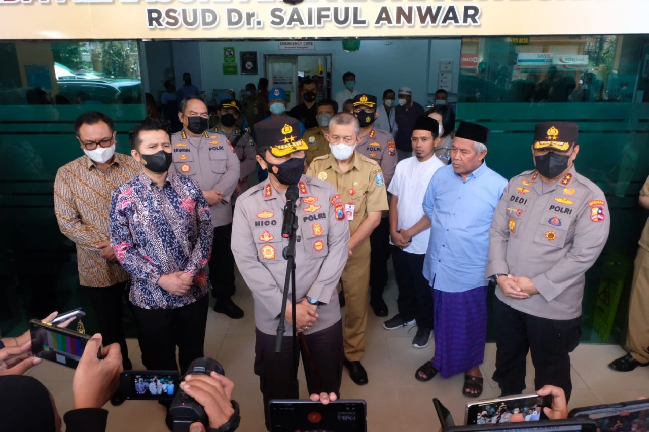 Tragedi Kanjuruhan, Kapolda Jawa Timur Minta Maaf.