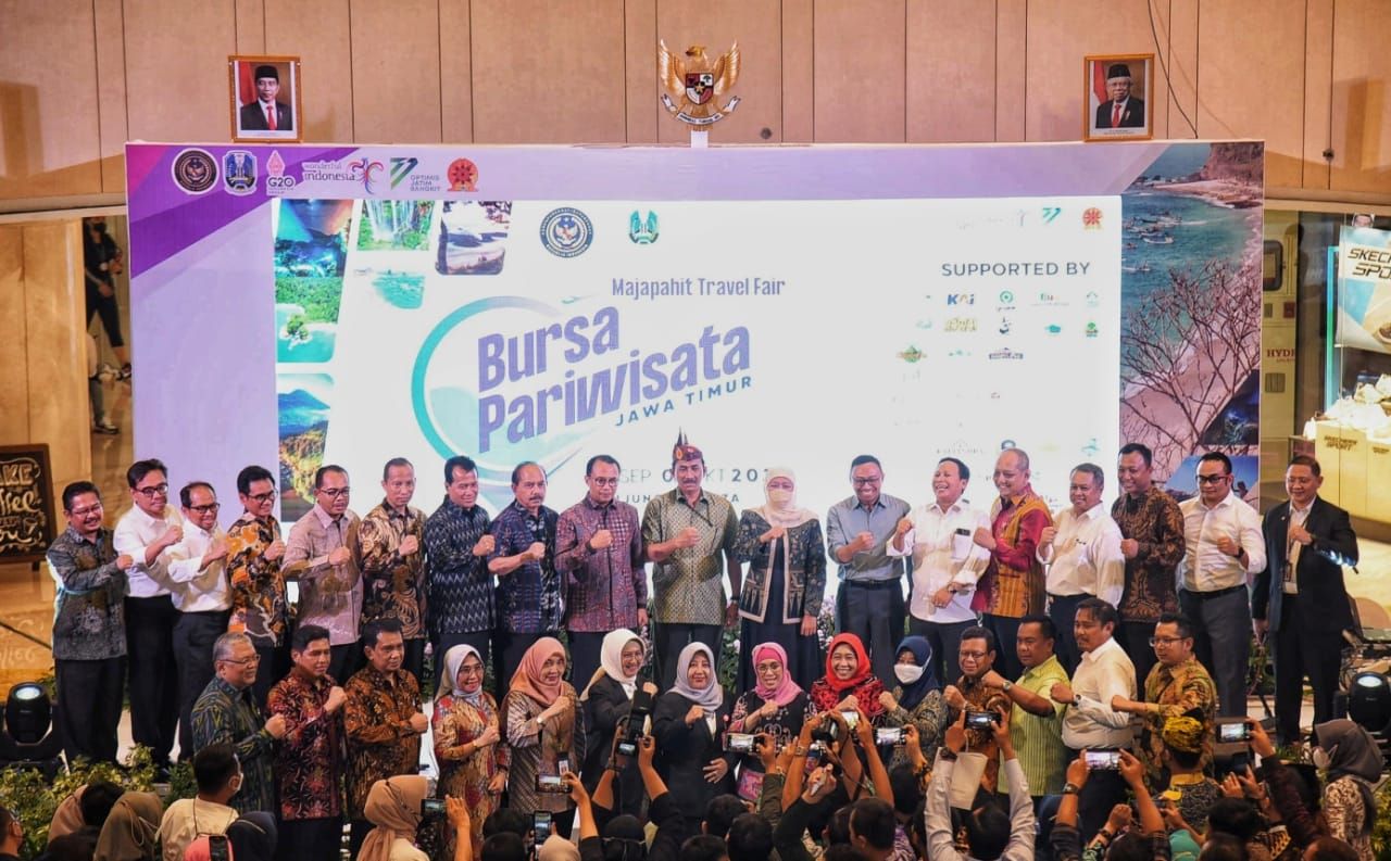 Majapahit Travel Fair 2022, Promosi Pariwisata dan Ekonomi Kreatif , Ayo Healing Ke Jatim