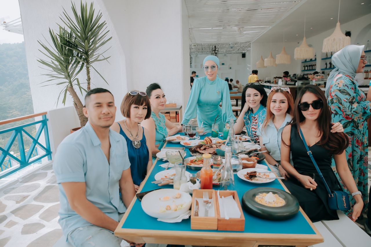 Calli Mera, Resto Nuansa Pegunungan Usung Little Santorini Yunani