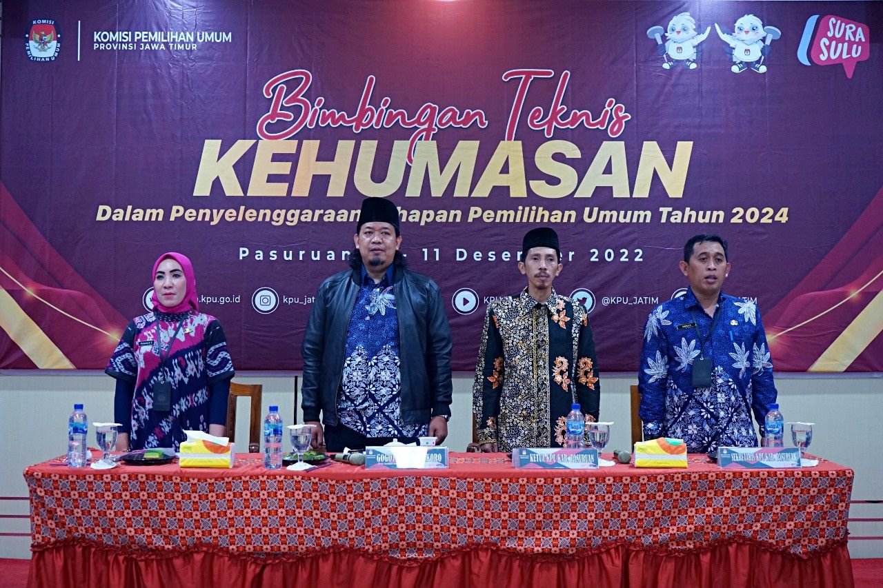 KPU Jatim Gelar Bimtek Kehumasan, Gogot: Pahami Publik dengan lebih baik!