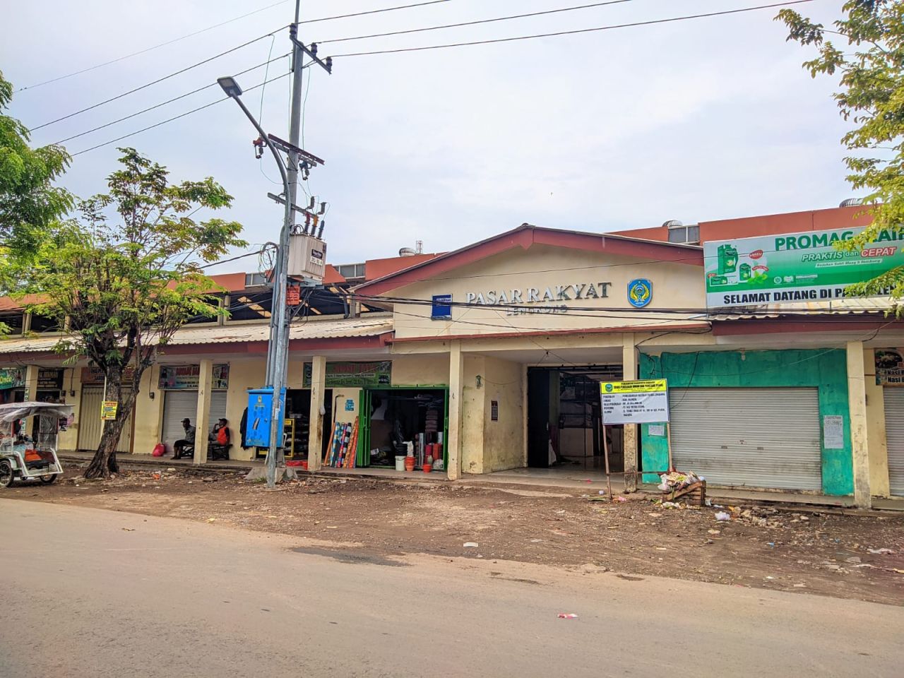 Belanja Di Pasar Lengkong Nganjuk Sekarang Bisa Bayar Pakai QRIS