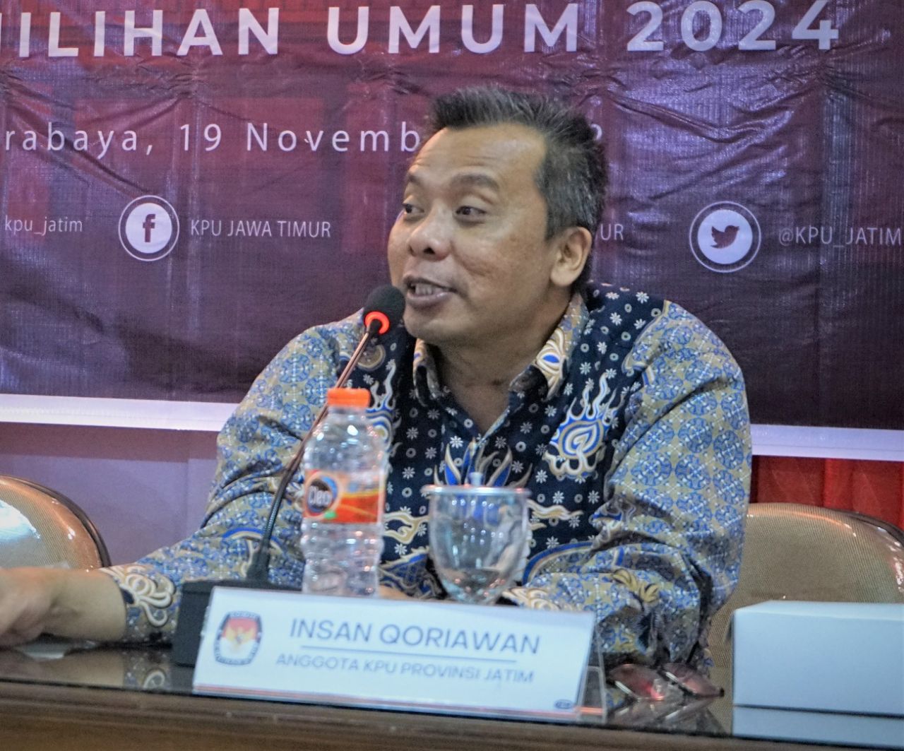 Divisi Teknis Penyelenggaraan Komisi Pemilihan Umum Provinsi Jawa Timur (KPU Jatim), Insan Qoriawan