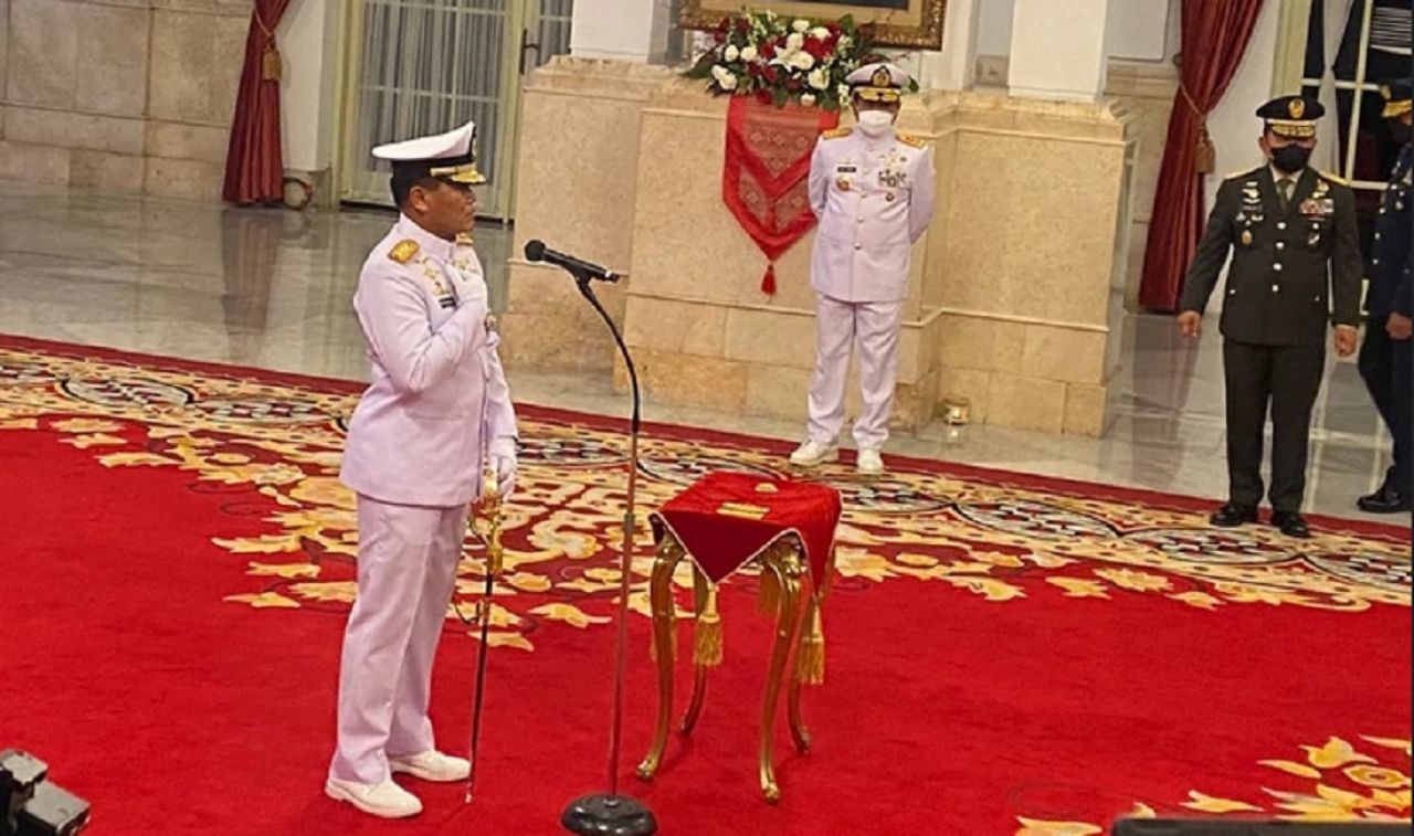 Laksamana Madya Muhammad Ali Dilantik Menjadi KASAL