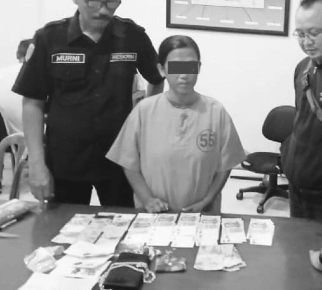 Perempuan Pelaku Pencurian Dengan Pemberatan Diringkus Polisi