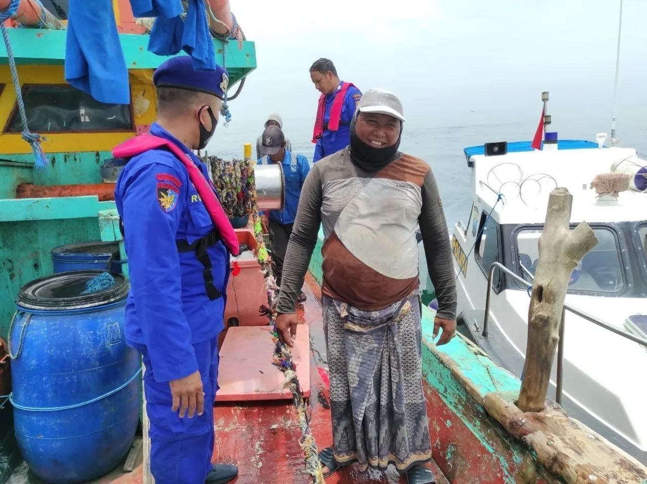 Awas Cuaca Buruk Di Selat Madura, Polairud Polres Sampang Masifkan Patroli Laut