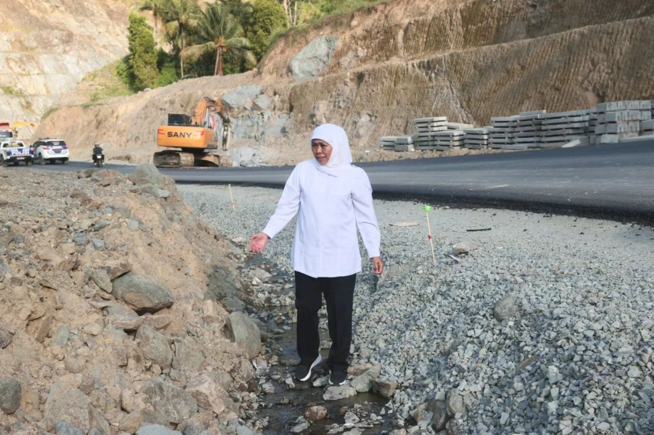 Jalur Lintas Selatan Tulungagung Trenggalek Sudah Tersambung