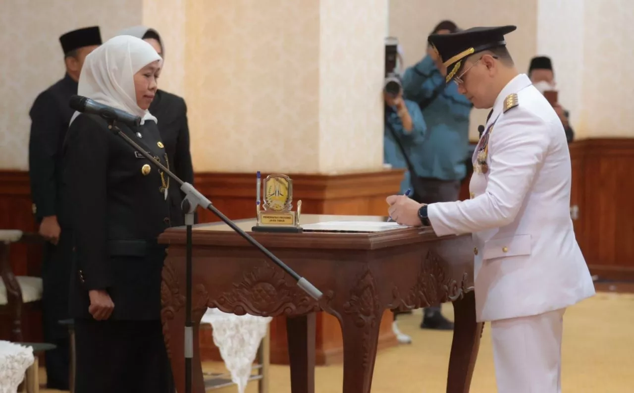 Aries Agung Paewai Dilantik sebagai Pj Walikota Batu