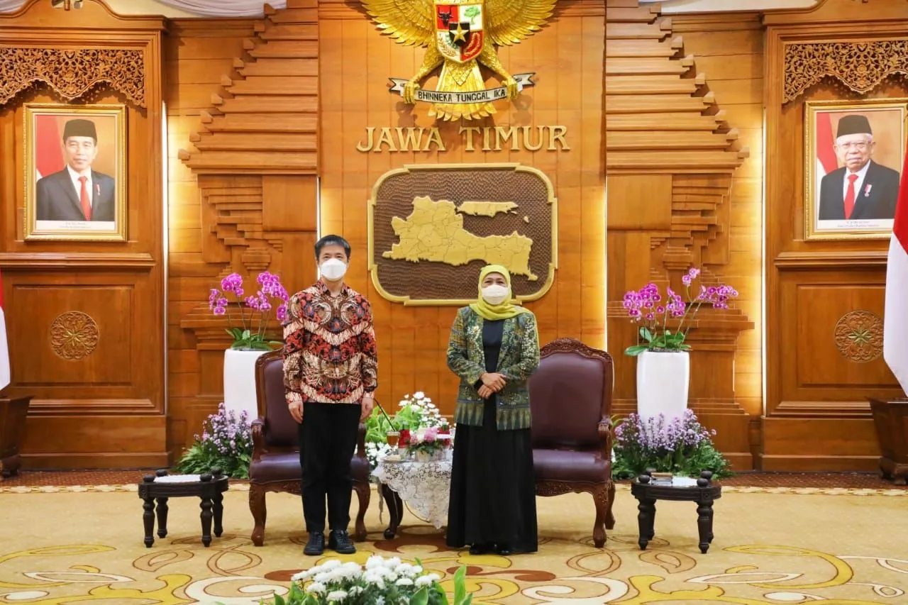 Gubernur Khofifah Terima Kunjungan Konsulat Jenderal Tiongkok Xu Yong