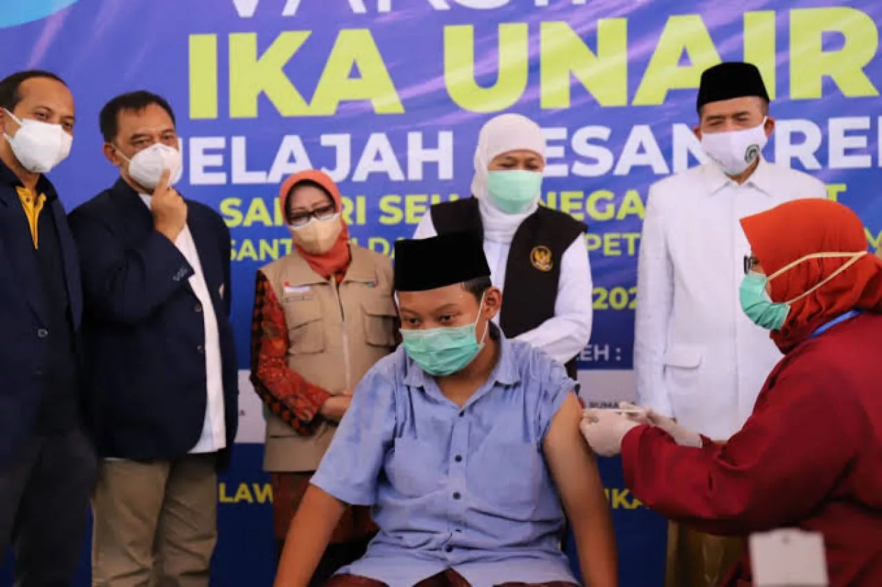 1,2 Juta Dosis Vaksin Inavac Karya UNAIR Siap disuntikkan