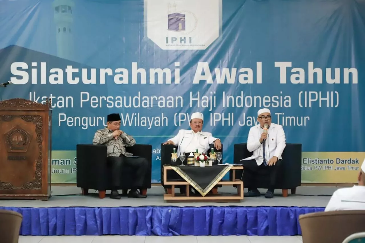 Jelang Musim Haji 2023, Ikatan Persaudaraan Haji (IPHI)Jatim Gelar Silaturahmi