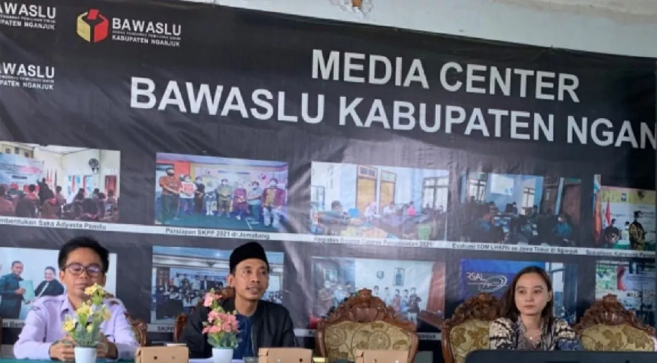 Bawaslu Nganjuk Gelar Rakor, Siapkan Strategi Pengawasan Verifikasi Faktual Calon Anggota DPD RI