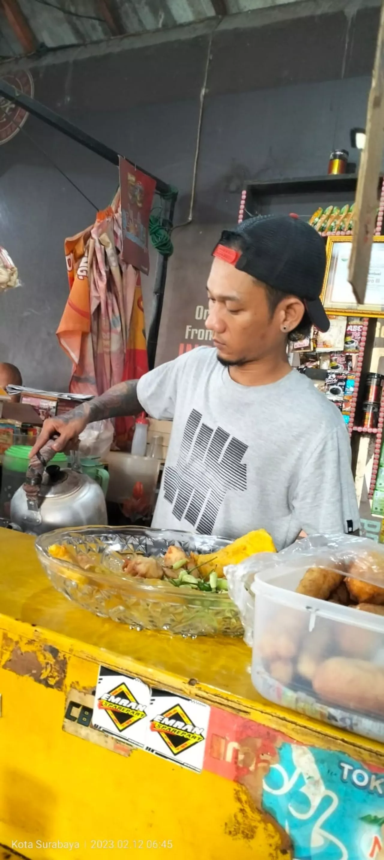 Menikmati Surga Dunia Pagi Ini