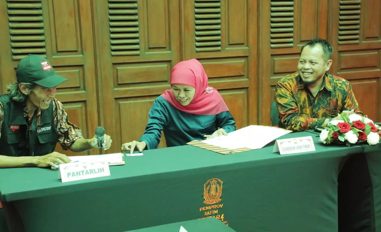 Jelang Pemilu 2024, KPU Gelar Coklit di Kediaman Gubernur Khofifah