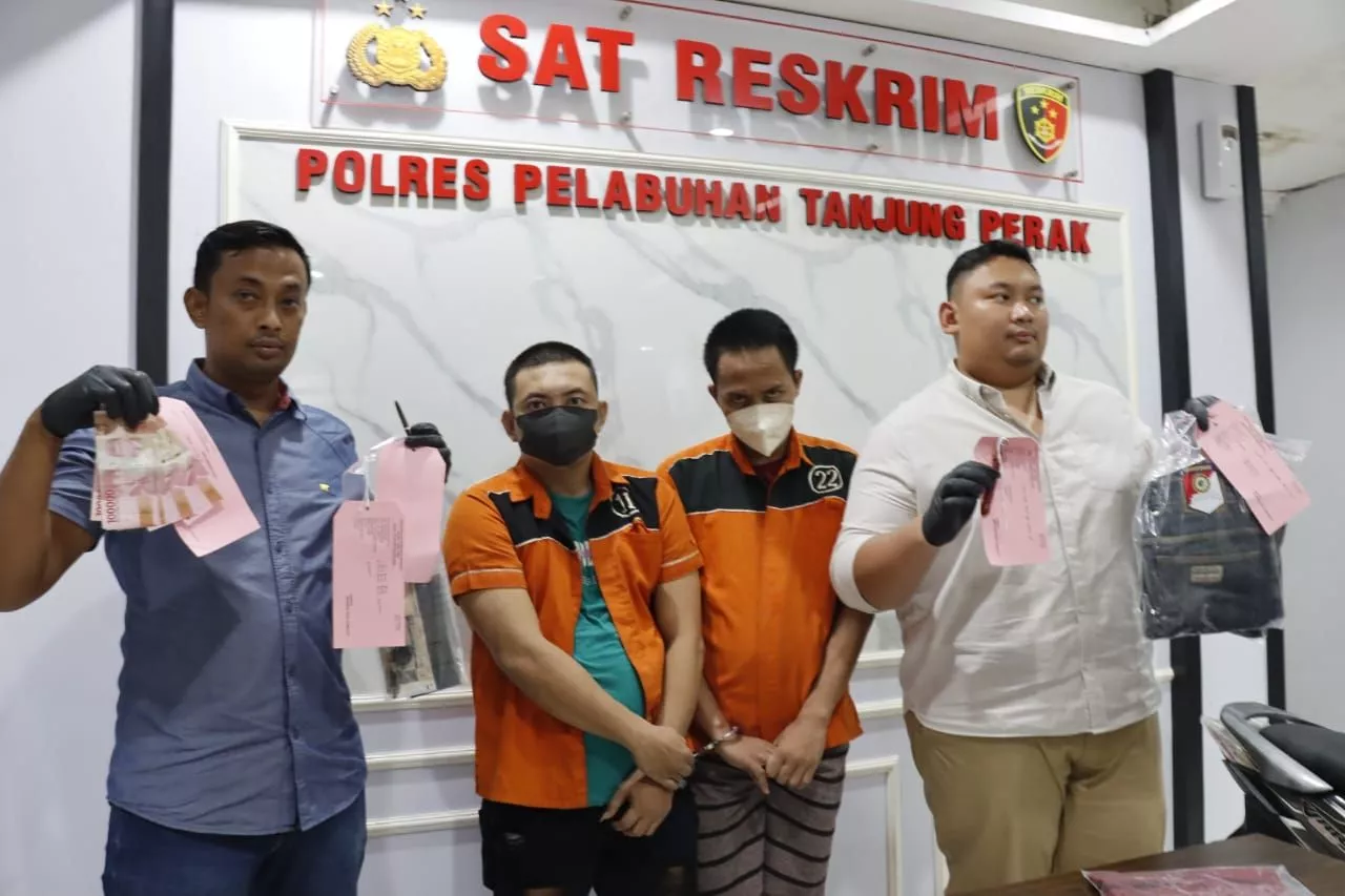 Komplotan Curanmor Spesialis Honda Ditangkap Polres Pelabuhan Tanjung Perak, Beroperasi Di 26 TKP