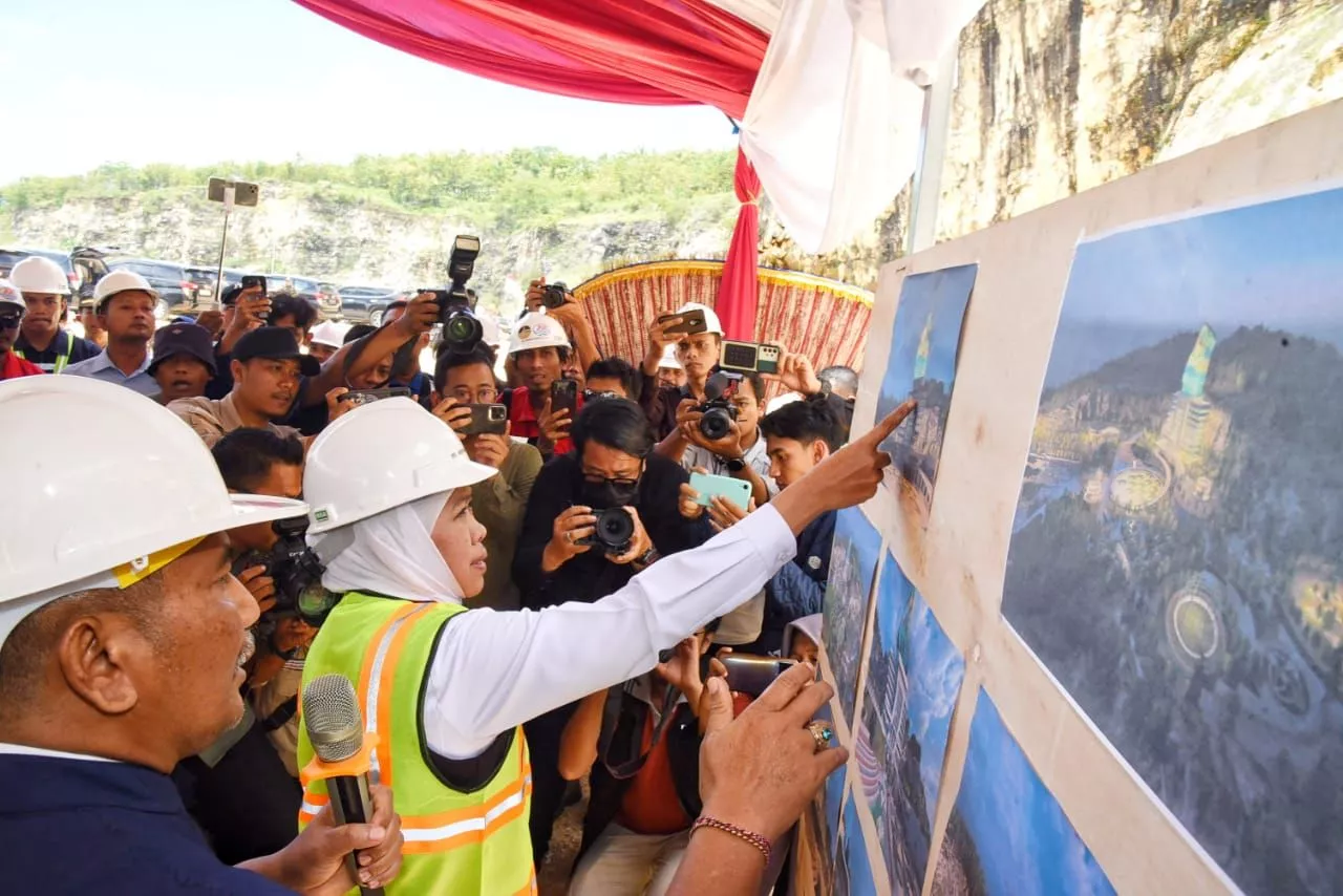 2024 Pembangunan Monumen Reog Ponorogo Setinggi 126 Meter  Ditargetkan Selesai