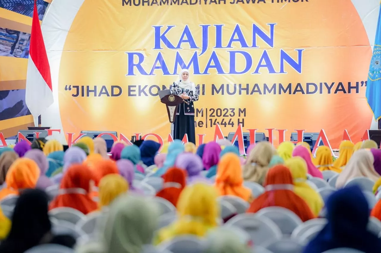 Gubernur Khofifah Ajak Muhammadiyah Jatim Dukung Indonesia Jadi Pusat Industri Halal Dunia