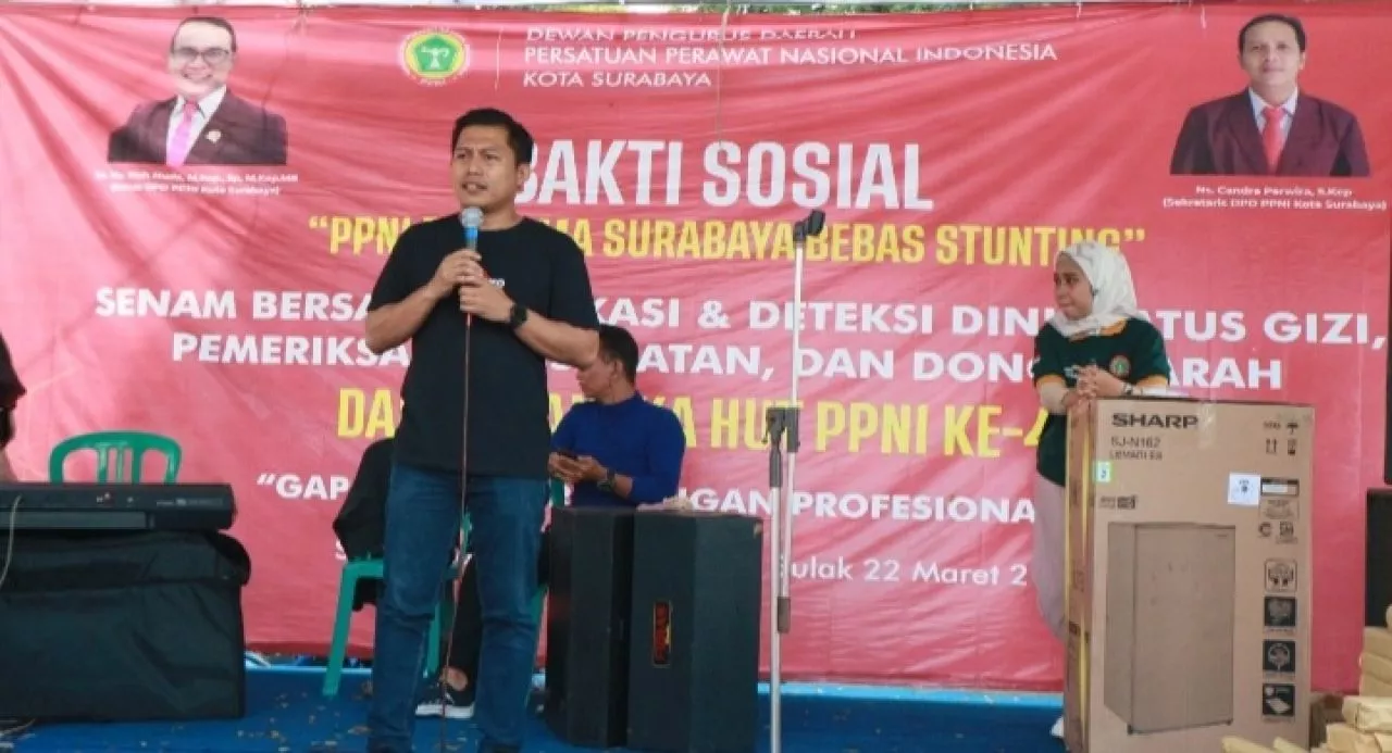 HUT PPNI ke-49, Dewan: Ajak Tekan Stunting Dorong Warga Terapkan Pola Hidup Sehat