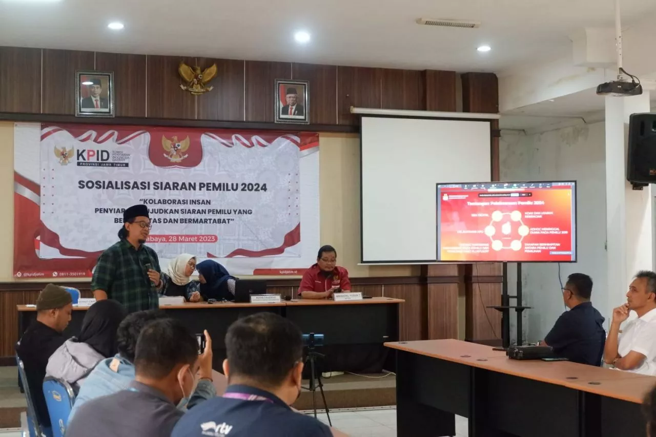 KPID Jatim : Jelang Pemilu Banyak Hoaks Bertebaran