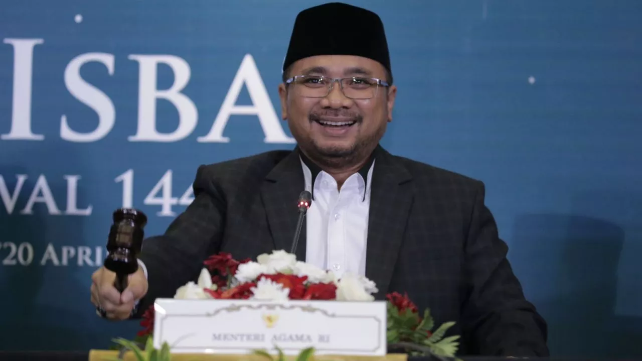 Pemerintah menetapkan 1 Syawal 1444H/2023M jatuh pada hari Sabtu, 22 April 2023