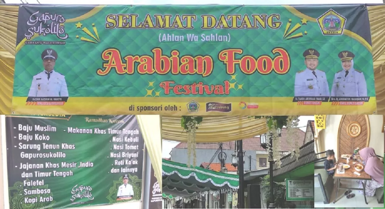 Arabian Food Festival, Inovasi Desa Gapurosukolilo Membangun Ekonomi Warga Sekitar Bandar Grisse