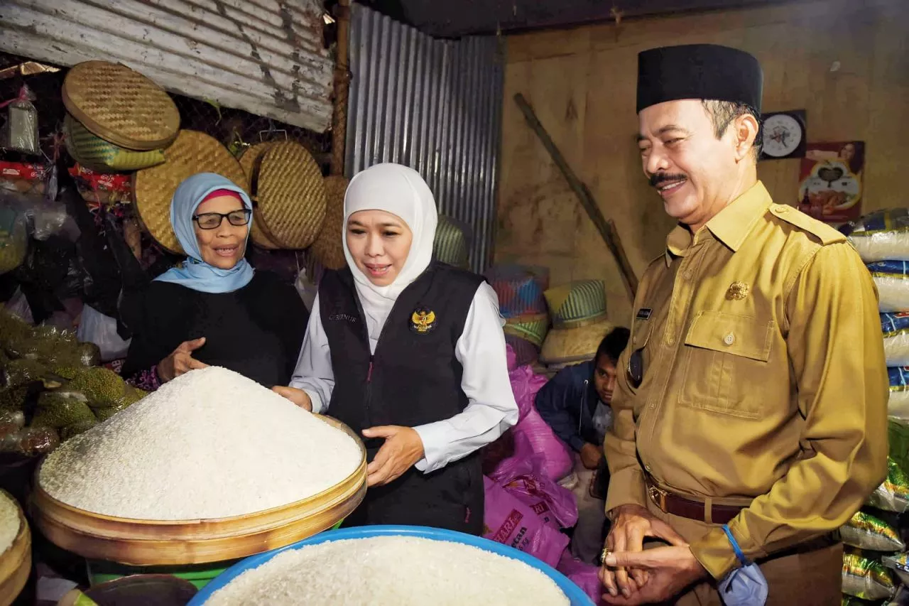 Harga Kebutuhan Pokok Di Pasar Kolpajung Pamekasan Stabil Dan Stok Aman Sampai Lebaran