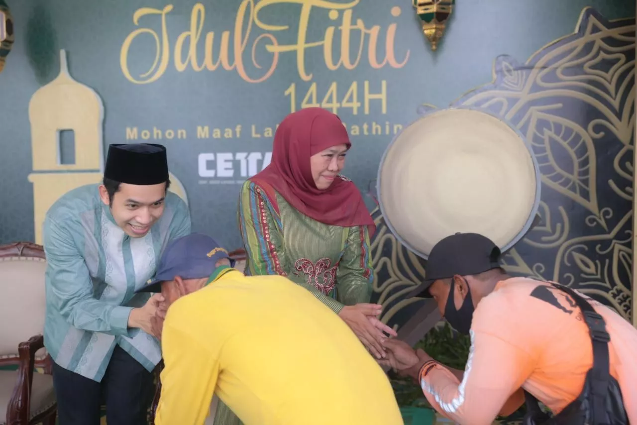 Open House Hari Kedua Sampai Malam Nanti Di Gedung Grahadi
