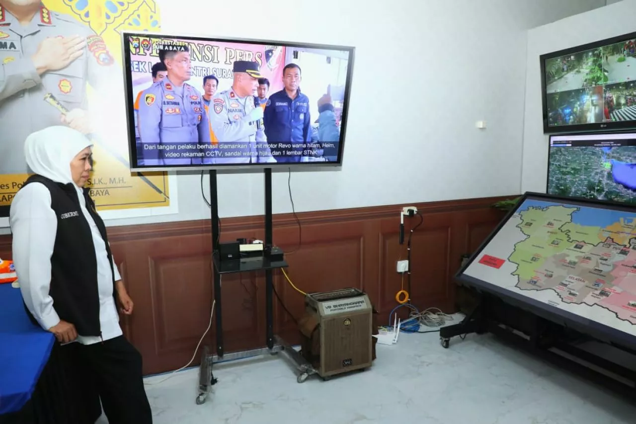 Gubernur Khofifah Pastikan Keamanan dan Kelancaran Arus Lalu Lintas Selama Libur Lebaran