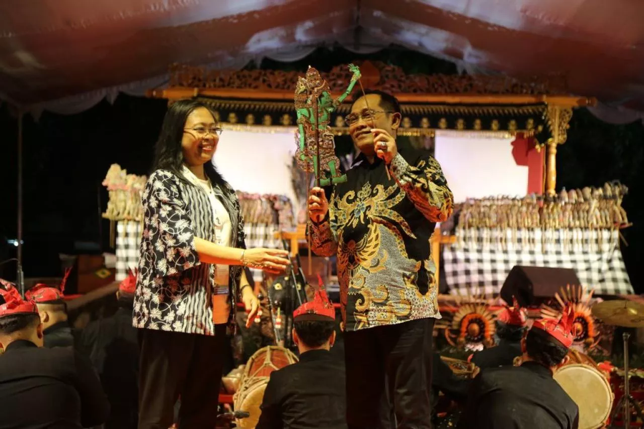Wayang Krucil Kediri Dari Padepokan Cipto Mudho Laras Ikuti Festival Wayang Sedunia Di Bali