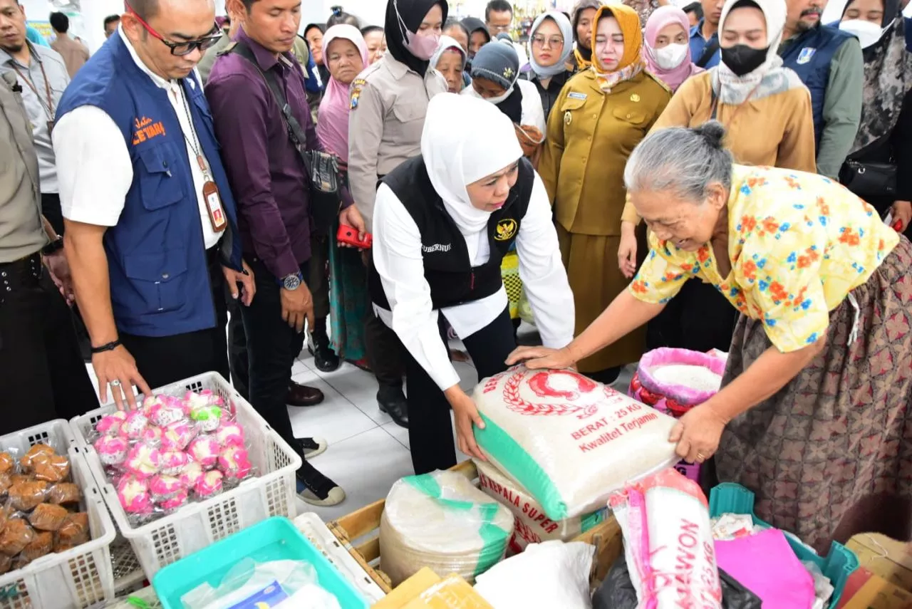 Beras Medium Di Pasar Legi Ponorogo Diharga 10.400