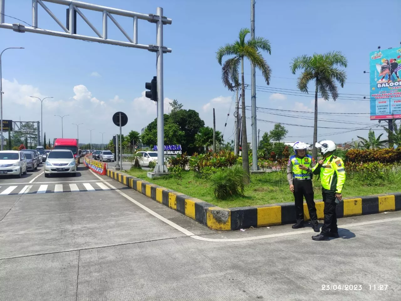 Hari Kedua Lebaran, Polresta Malang Kota Siapkan Pola Pengaturan Lalin Antisipasi Peningkatan Volume Kendaraan