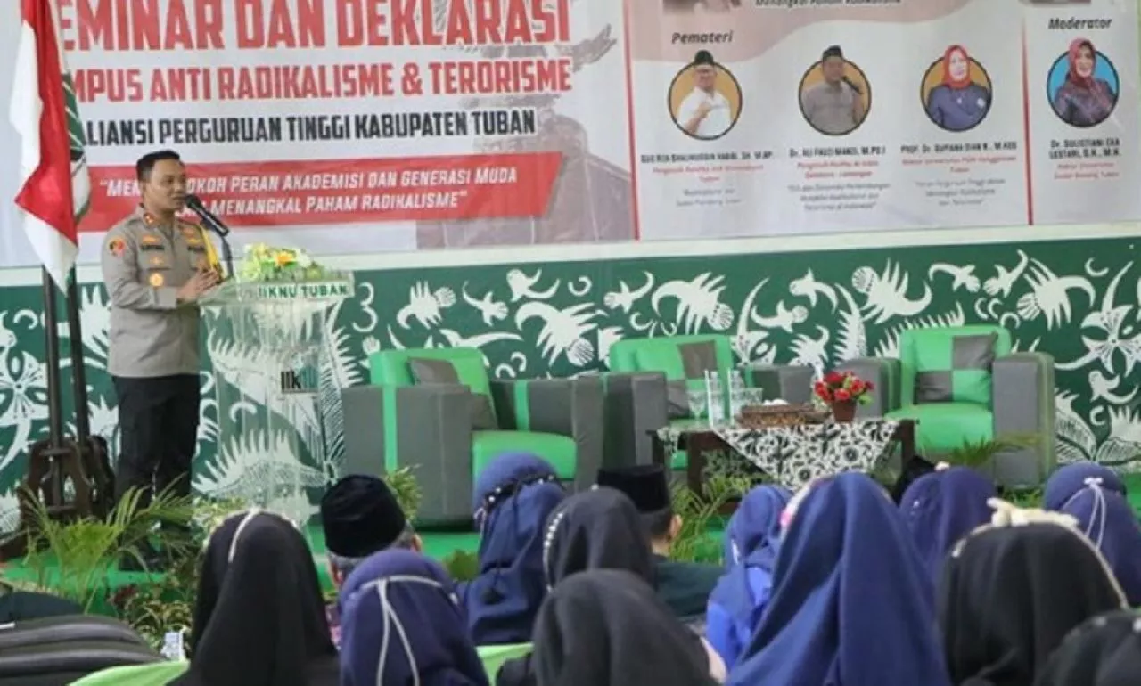 Aliansi Perguruan Tinggi Tuban Deklarasikan Kampus Anti Radikalisme Dan Terorisme
