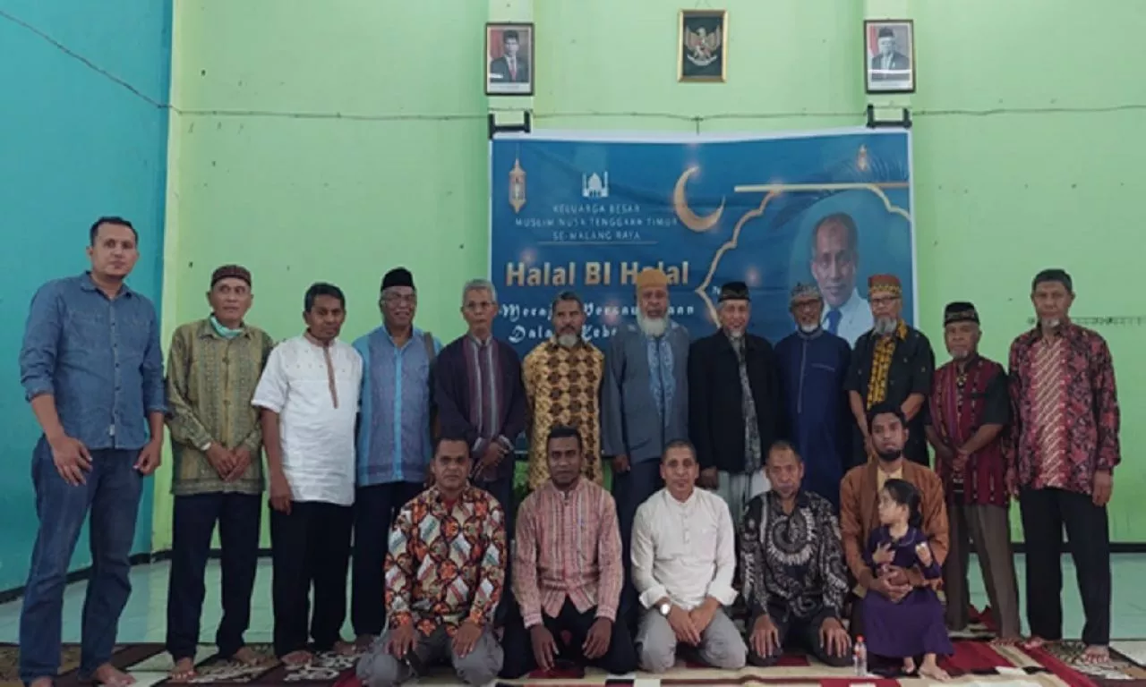 Merawat Ukhuwah, Keluarga Besar Muslim NTT Di Malang Raya Gelar Halal Bi Halal