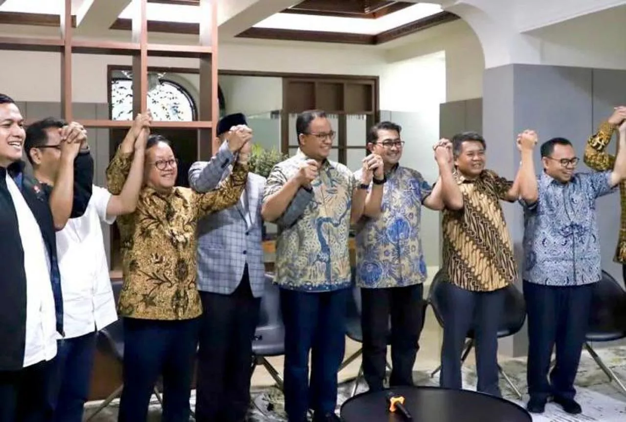 Bahas Harapan Rakyat, Tegaskan Cawapres Dari Internal Koalisi