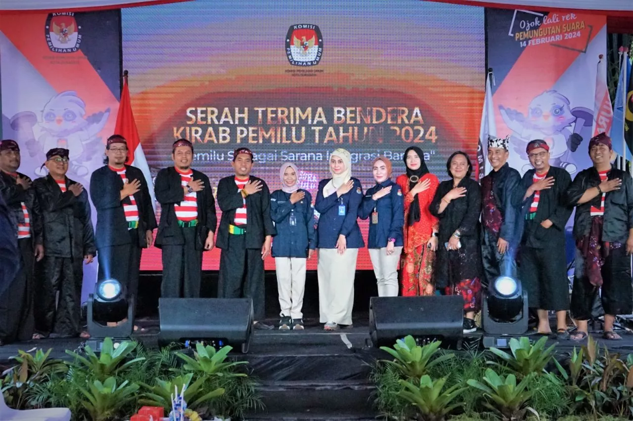 Kirab Pemilu Tahun 2024, Wujud Sosialisasi Dan Pendidikan Pemilih Berbasis Kolosal Dan Kultural
