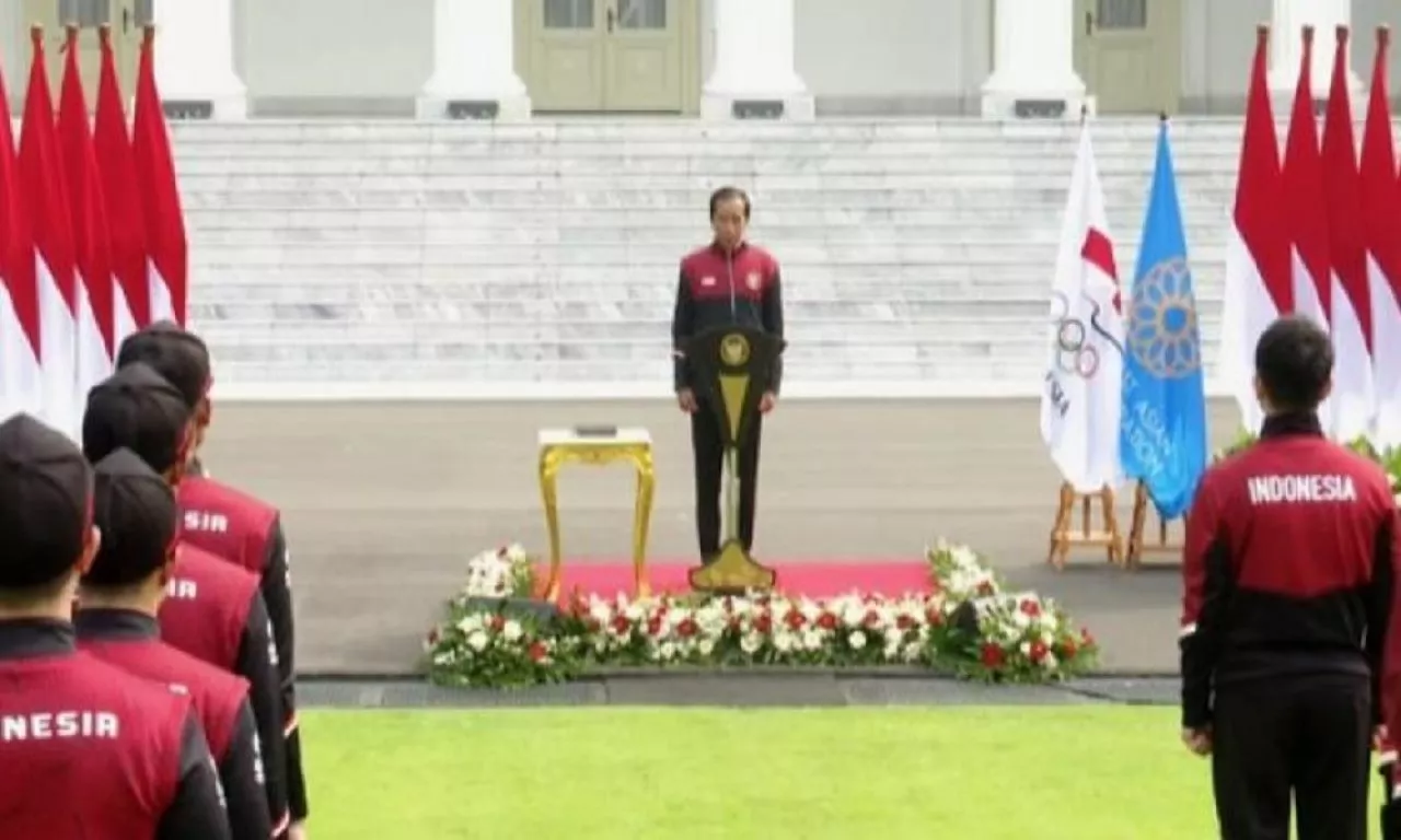 Jokowi Targetkan Kontingen Indonesia Bisa Melebihi Capaian Medali Emas Sea Games Sebelumnya