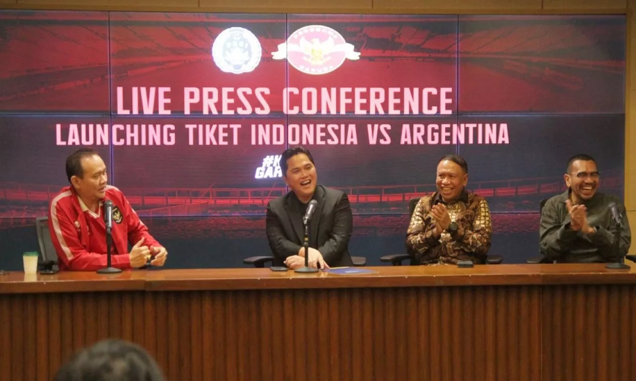 Tiket Indonesia Vs  Argentina Bisa Di Beli Mulai 5 Juni, Siaran Langsung Masih Menunggu