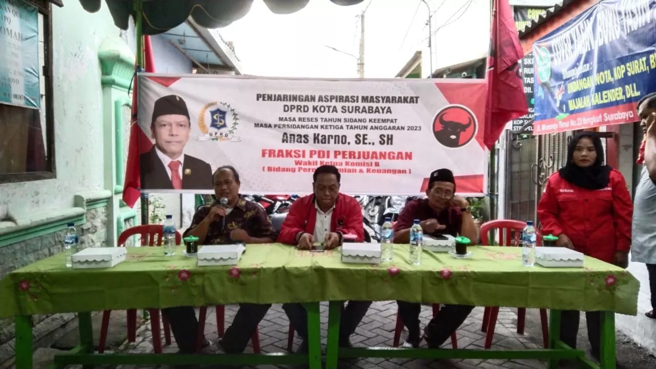 Reses di Kelurahan Kendangsari, Anggota DPRD Surabaya Dicurhati Soal Pinjaman Modal Usaha