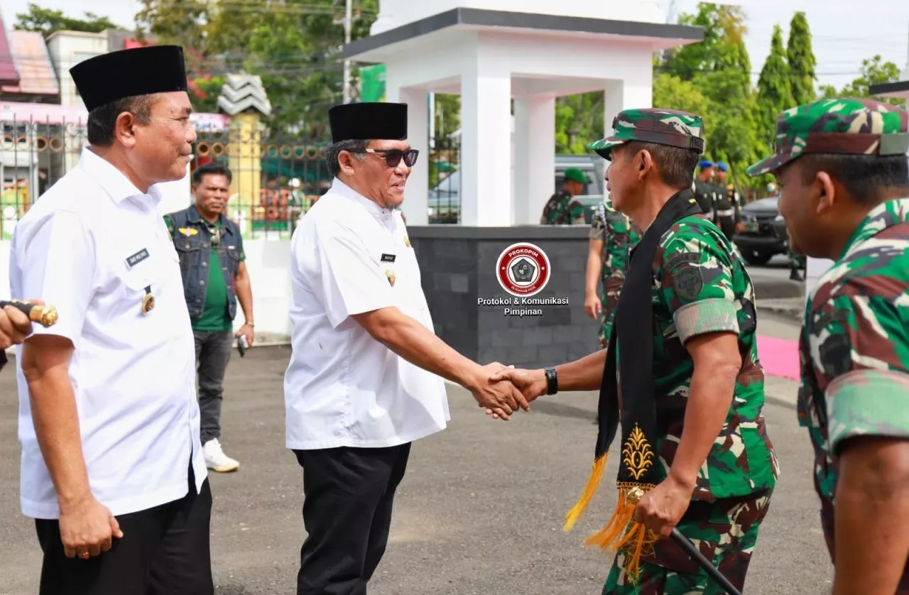 Penjabat Bupati Pidie Sambut Kunjungan Kerja Pangdam Iskandar Muda