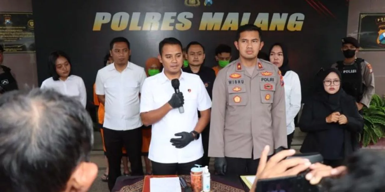 Pengungkapan Tindak Pidana Perdagangan Orang Di Malang