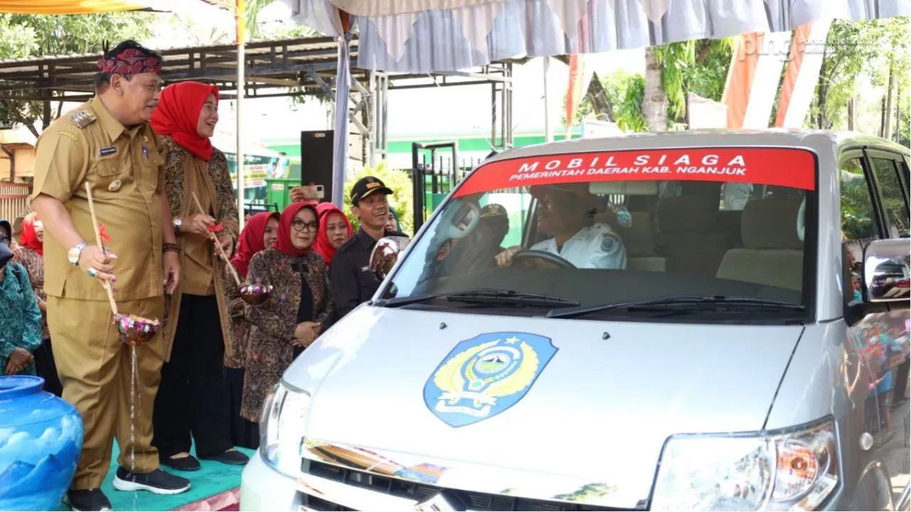 20 Desa Di Nganjuk Dapat Bantuan Mobil Siaga Dari Pemkab
