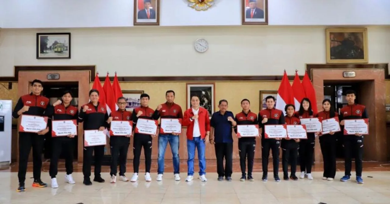 Atlet Sea Games Dapat Bonus Rp 1,2 Miliar dari Pemkot Surabaya
