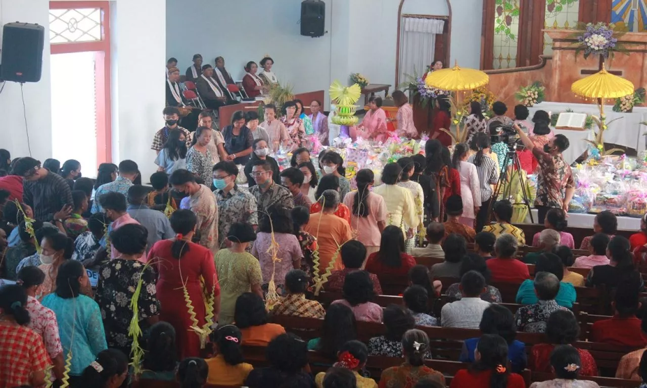 Unduh-Unduh, Tradisi Gereja Kristen Jawi Wetan Rejoagung Yang Tetap Lestari