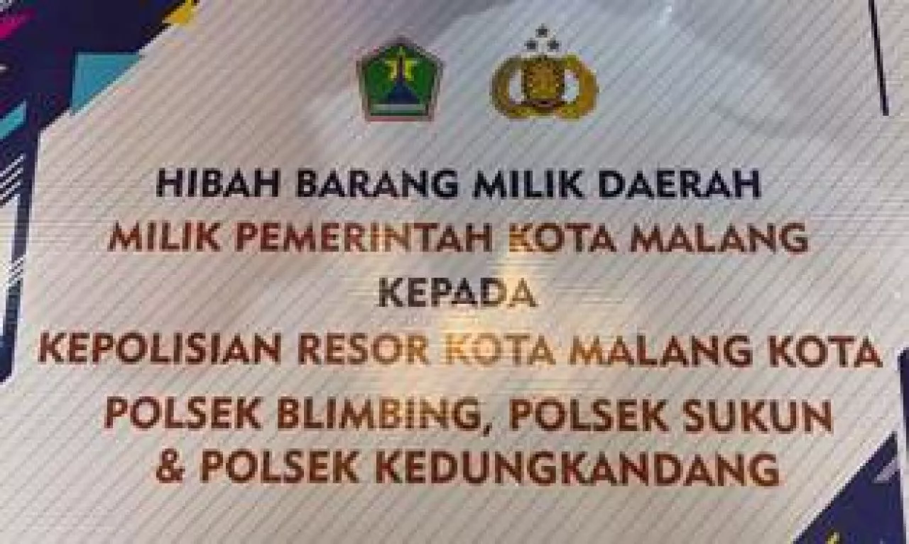 Momen Hari Bhayangkara, Pemkot Malang Hibahkan Tanah Untuk Polsek Blimbing, Kedungkandang dan Sukun