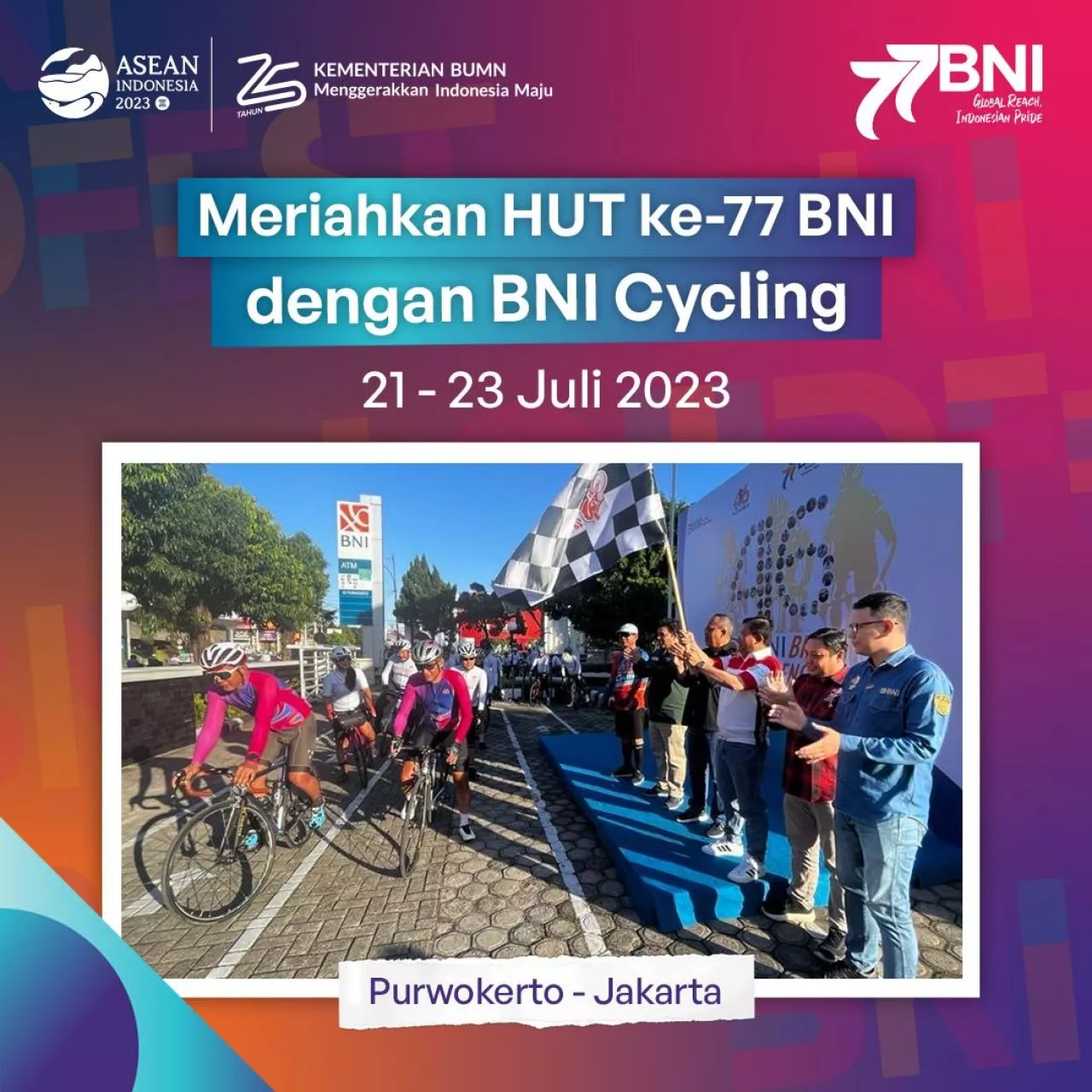 Gowes 3 Hari Purwokerto-Jakarta