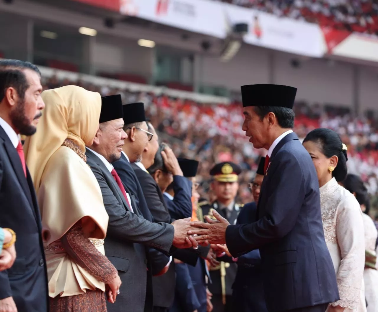 Hadiri HUT ke-77 Bhayangkara, Ketua DPD RI Berharap Polri Tingkatkan Pelayanan